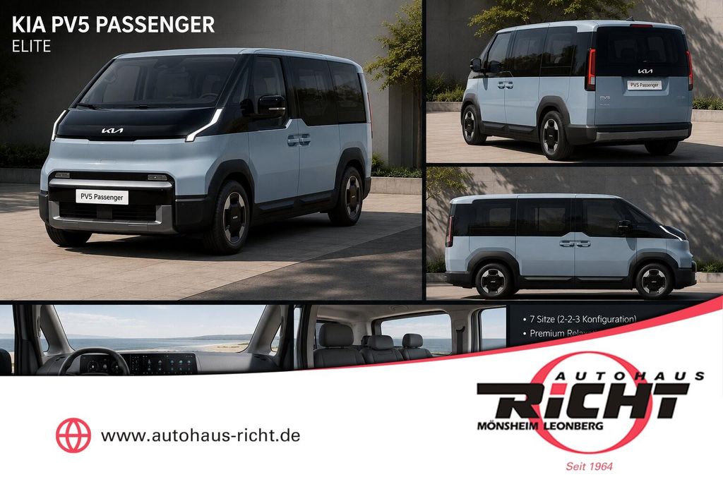 Bild des Angebotes Kia PV5 Passenger Elite 7-Sitzer Frei bestellbar