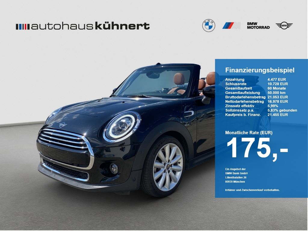 Bild des Angebotes MINI Cooper Cabrio LED/Navi/ParkAss/RFK/Sportsitz/PDC