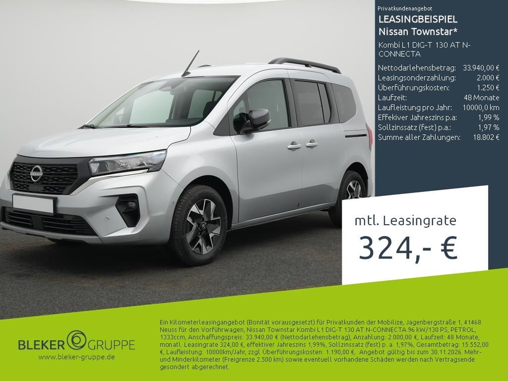 Bild des Angebotes Nissan Townstar Kombi L1 DIG-T 130 AT N-CONNECTA