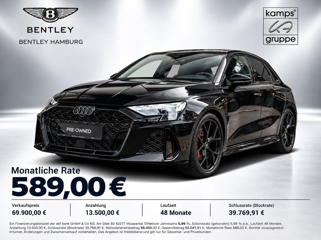 Bild des Angebotes Audi RS3 Sportback *Keramik*290Vmax*SONOS*