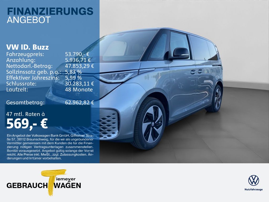 Bild des Angebotes Volkswagen ID.Buzz PRO 6-SITZE LM19 WÄRMEPUMPE AHK