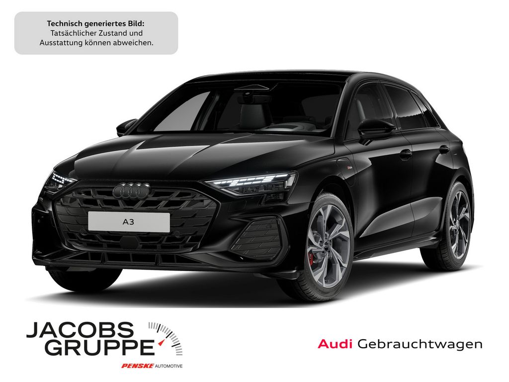 Bild des Angebotes Audi A3 Sportback 45TFSIe 2xS line Black+/HuD/Matrix/