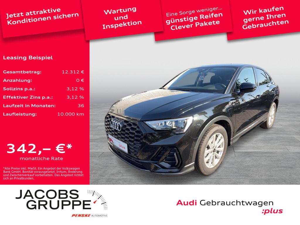 Bild des Angebotes Audi Q3 Sportback 35TFSI S line/Black/ACC/AHK/Navi+/1