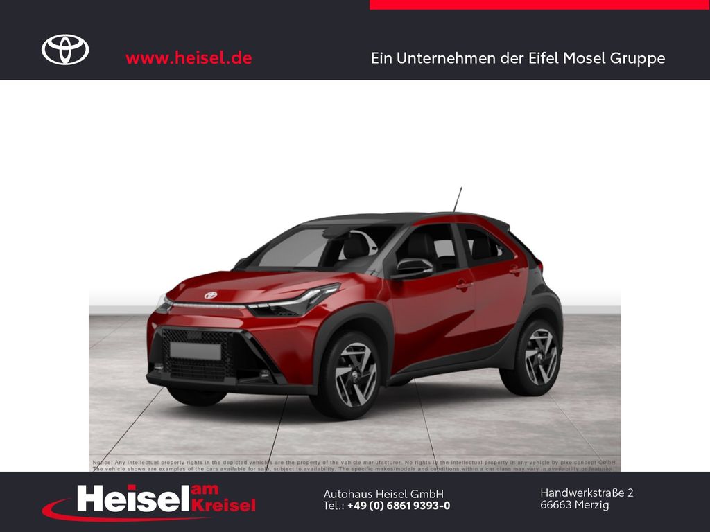 Bild des Angebotes Toyota Aygo X Hybrid Lounge, JBL, Premium-Canvas-Faltda