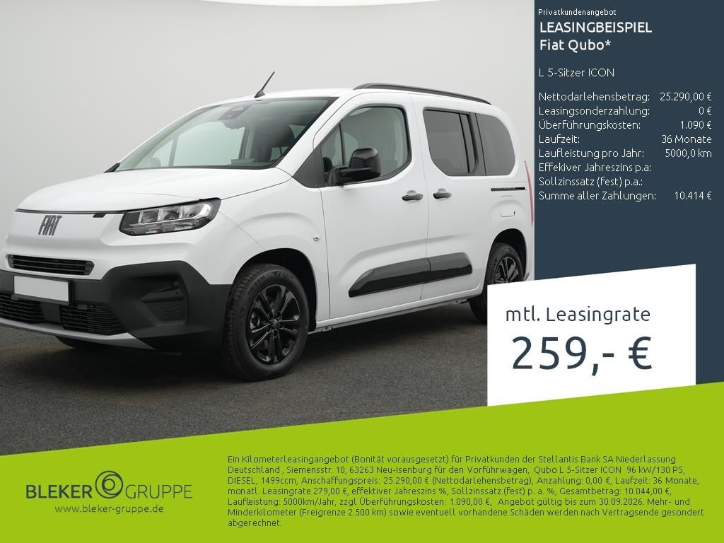 Bild des Angebotes Fiat Qubo L 5-Sitzer ICON