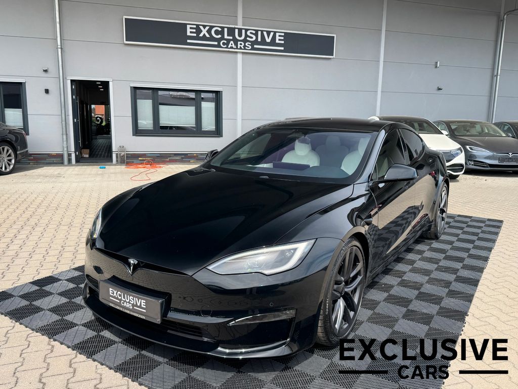 Bild des Angebotes Tesla MODEL S PLAID | MATRIX LED | WHITE SEAT | 21inch