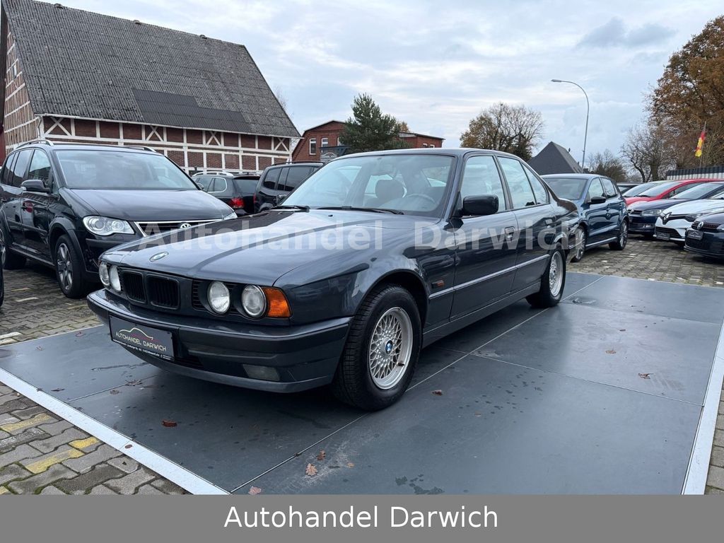 BMW 520i E34 Lim 2.Hand S.Heft Klim/SSD Top