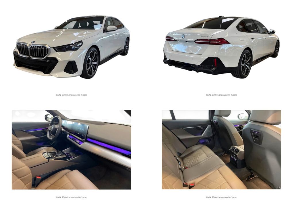 Bild des Angebotes BMW 530e M Sport / PANO / AHK / HK / BRAUN LEDER