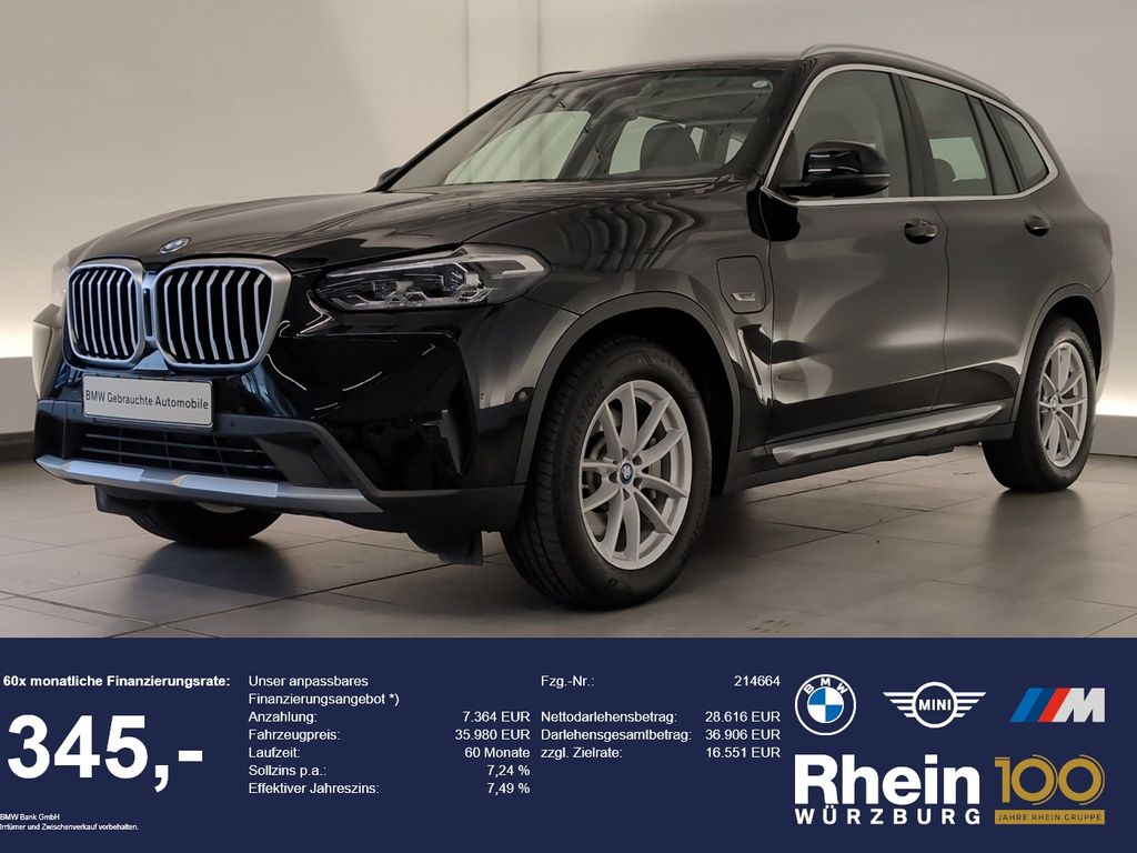BMW X3 xDrive30e Navi/LED/AHK/PDCvo+hi/SHZ Navi/LED/
