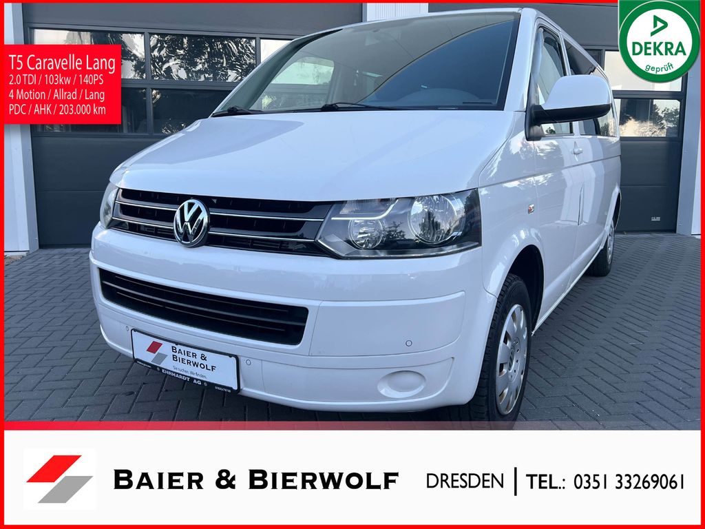 Bild des Angebotes Volkswagen T5 Caravelle lang 4Motion Comf. Standh. PDC 140P