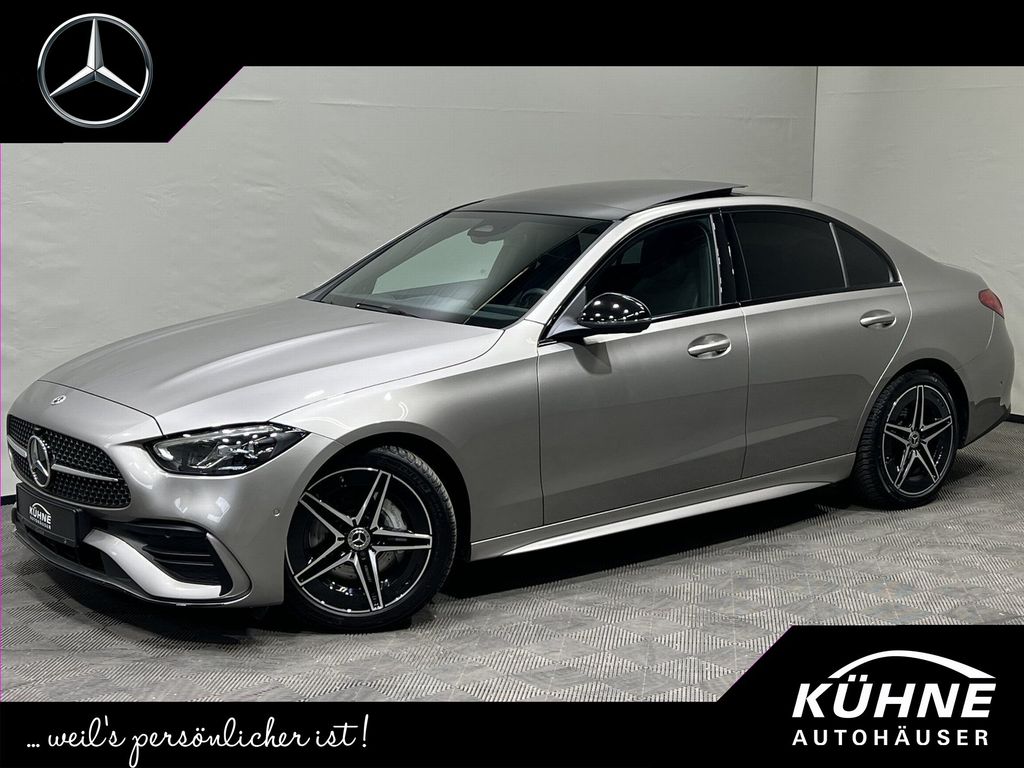 Bild des Angebotes Mercedes-Benz C 300d 4M AMG Adva. Night Panorama+Burmester+AHK