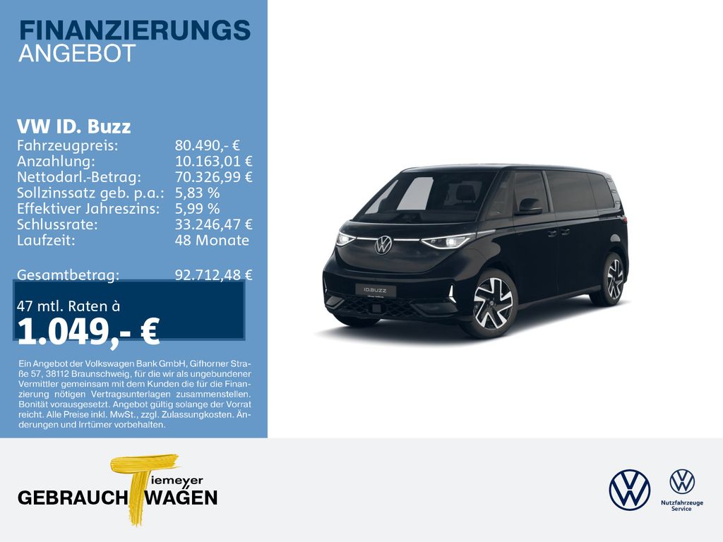 Volkswagen ID.Buzz GTX 4M AHK Komfortpaket Rear View