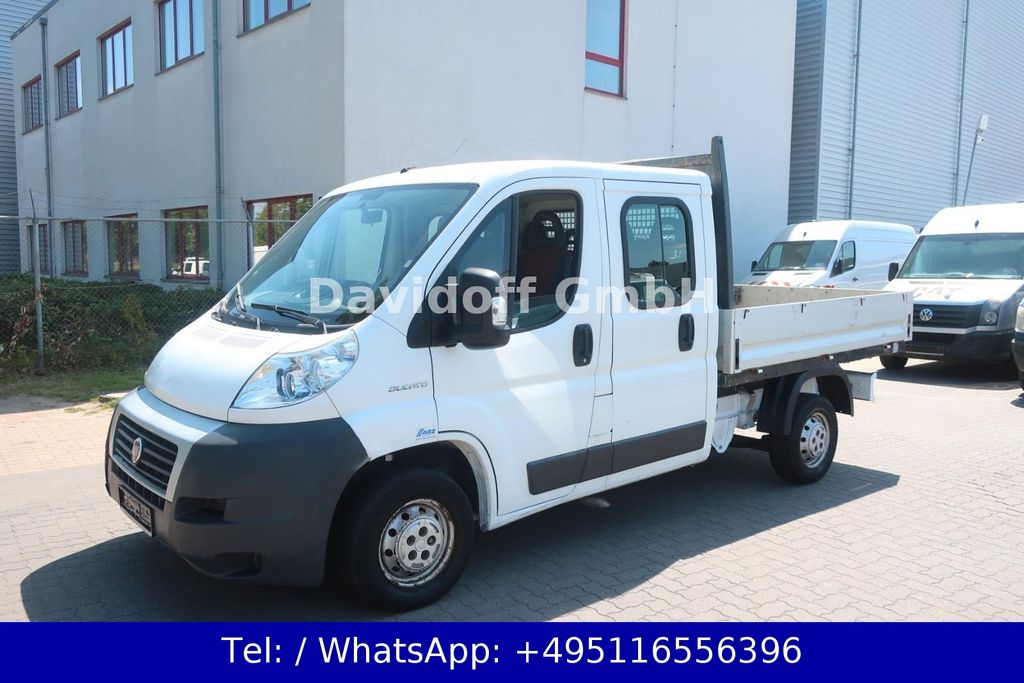 Bild des Angebotes Fiat Nr.92 Ducato Pritsche DoKa 33 100/ 7 Sitzer /AHK