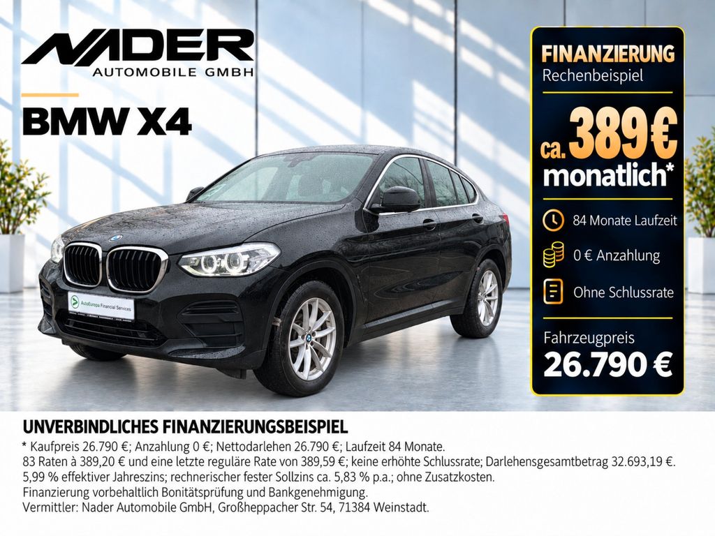 Bild des Angebotes BMW X4 xDrive20d Advantage | LED | HUD | Keyless