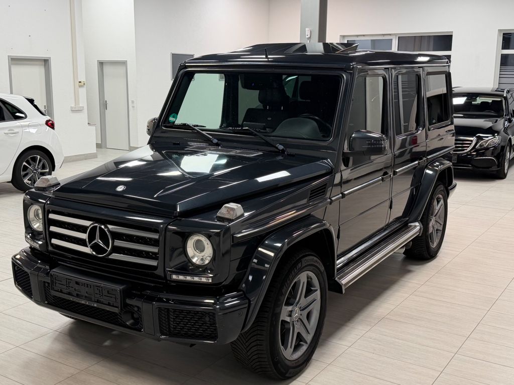 Bild des Angebotes Mercedes-Benz G 500/4x4/Designo/3xDVD/H&K/Alcant/AMG/Lenk.Hei