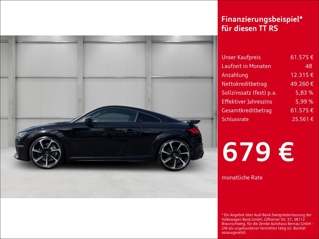 Bild des Angebotes Audi TT RS Coupe 2.5 TFSI S-tronic quattro Sportpaket