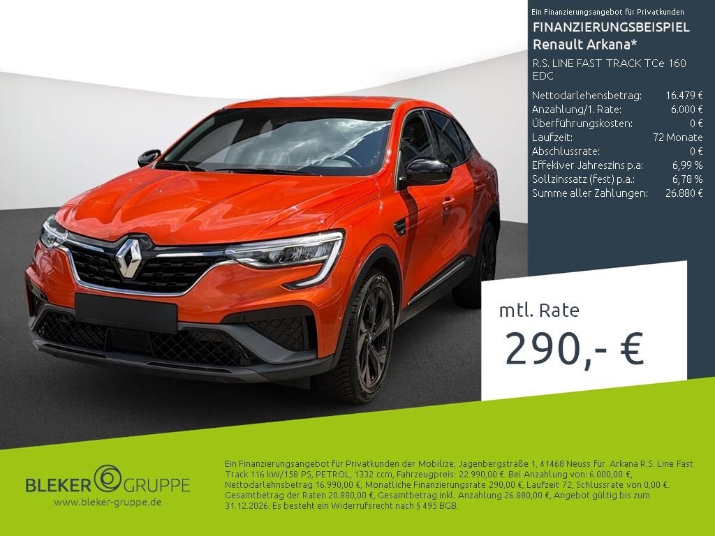 Bild des Angebotes Renault ARKANA R.S. LINE FAST TRACK TCe 160 EDC