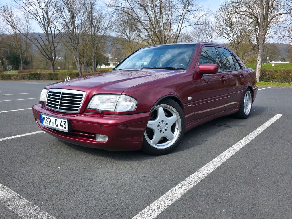 Bild des Angebotes Mercedes-Benz C 43 AMG - Pressefahrzeug - MJ.2000 - Titanitrot