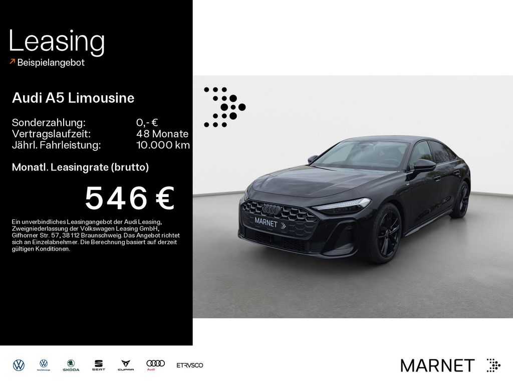 Bild des Angebotes Audi A5 Limousine TDI quattro 150 kW S tronic