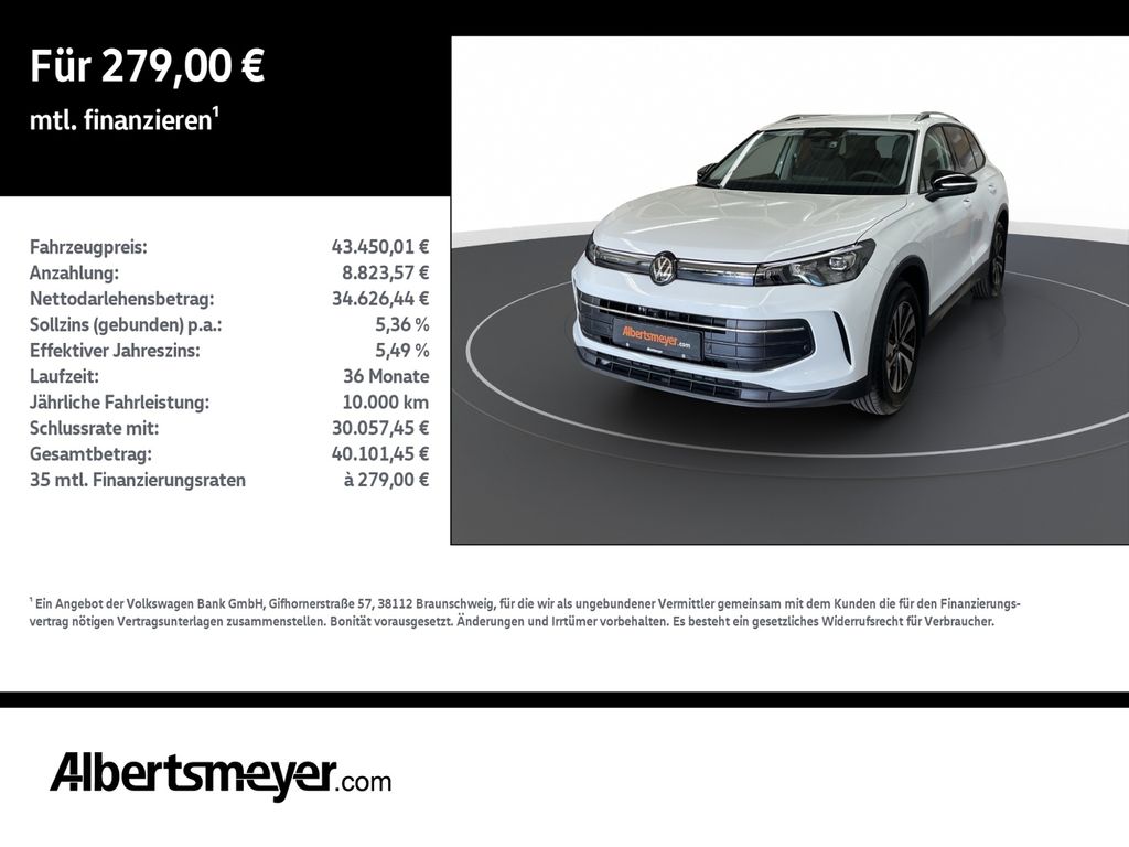 Bild des Angebotes Volkswagen Tiguan 1.5 eTSI Energy +DSG+NAVI+AHK