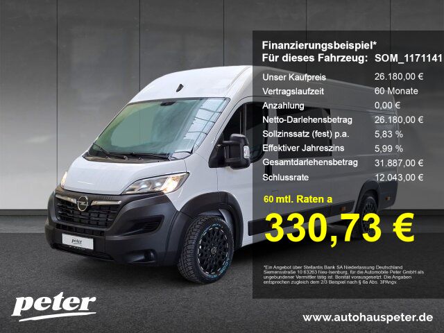 Bild des Angebotes Opel Movano 2.2 DoKa 6-Sitzer L4 H2 +Navi+Alu+AHK+