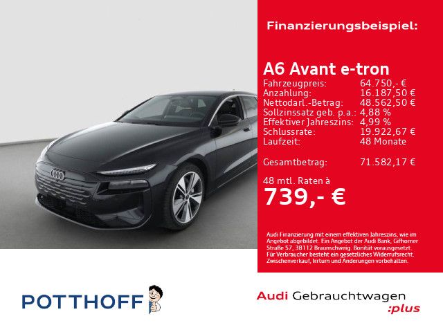 Bild des Angebotes Audi A6 Avant e-tron PERFORMANCE PANO AHK KAMERA MATR