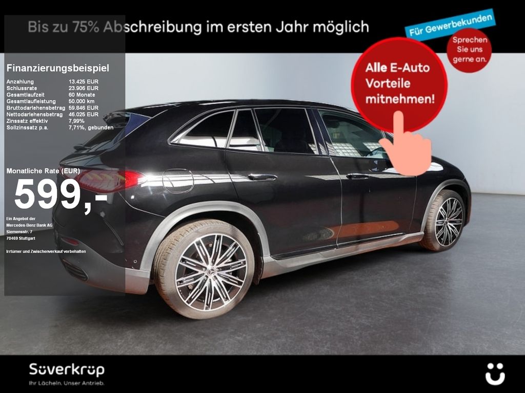 Bild des Angebotes Mercedes-Benz EQE 350 4M SUV AMG Night Digi Burm Pano AHK 360