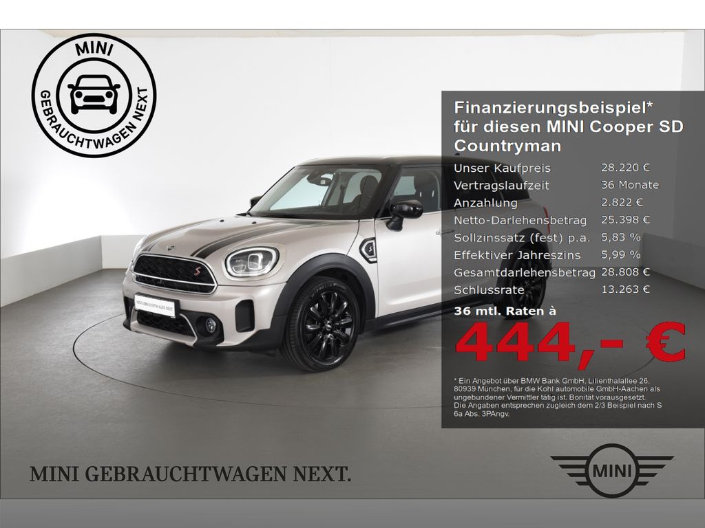 Bild des Angebotes MINI Cooper SD Countryman Classic Trim Sitzheizung Rü