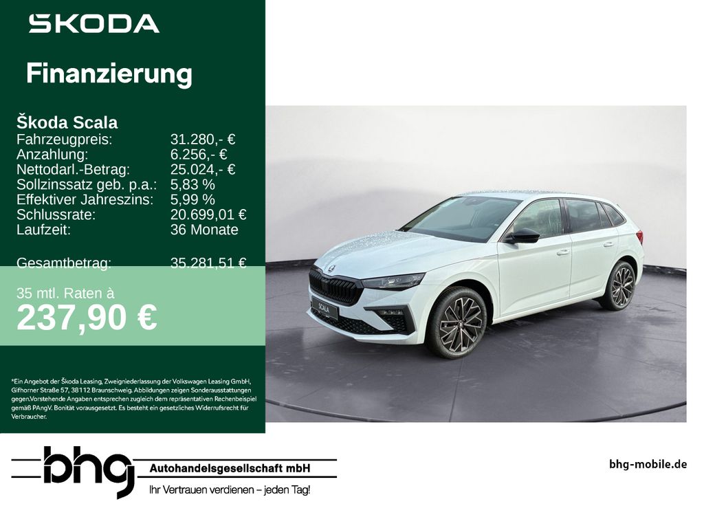 Bild des Angebotes Skoda Scala Balance 1,5 TSI  7-Gang-DSG