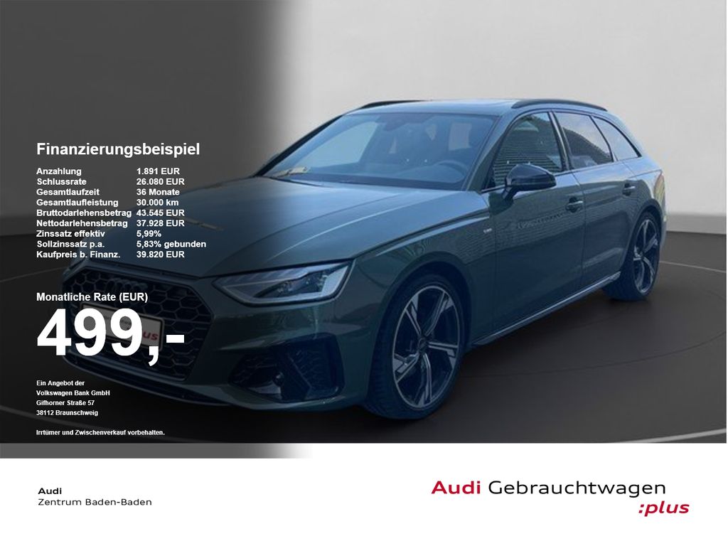 Bild des Angebotes Audi A4 Avant S line 35 TFSI