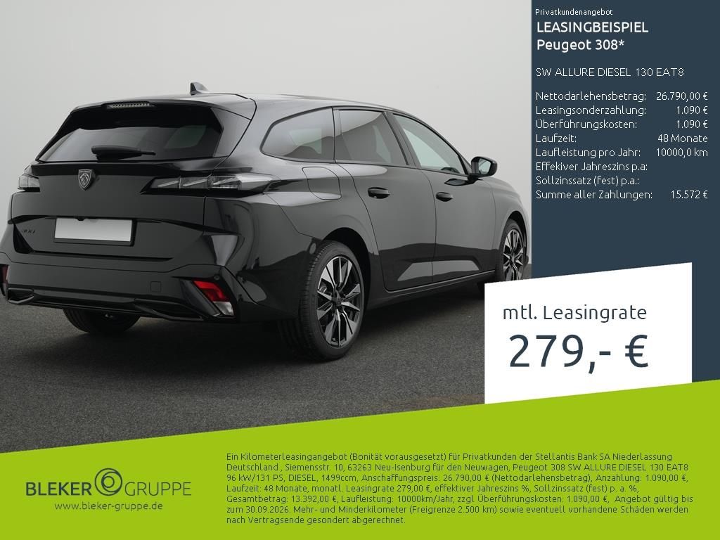 Bild des Angebotes Peugeot 308 SW ALLURE DIESEL 130 EAT8