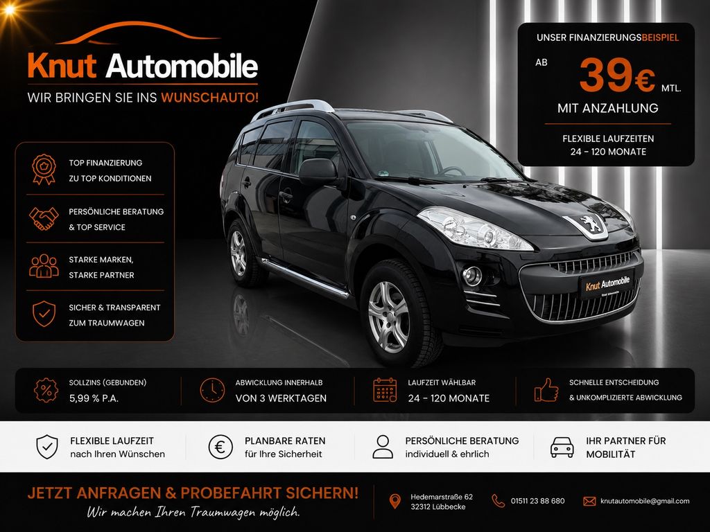 Bild des Angebotes Peugeot 4007 Platinum 2.2 HDI *Pano*Leder*AHK*Navi*Kamer