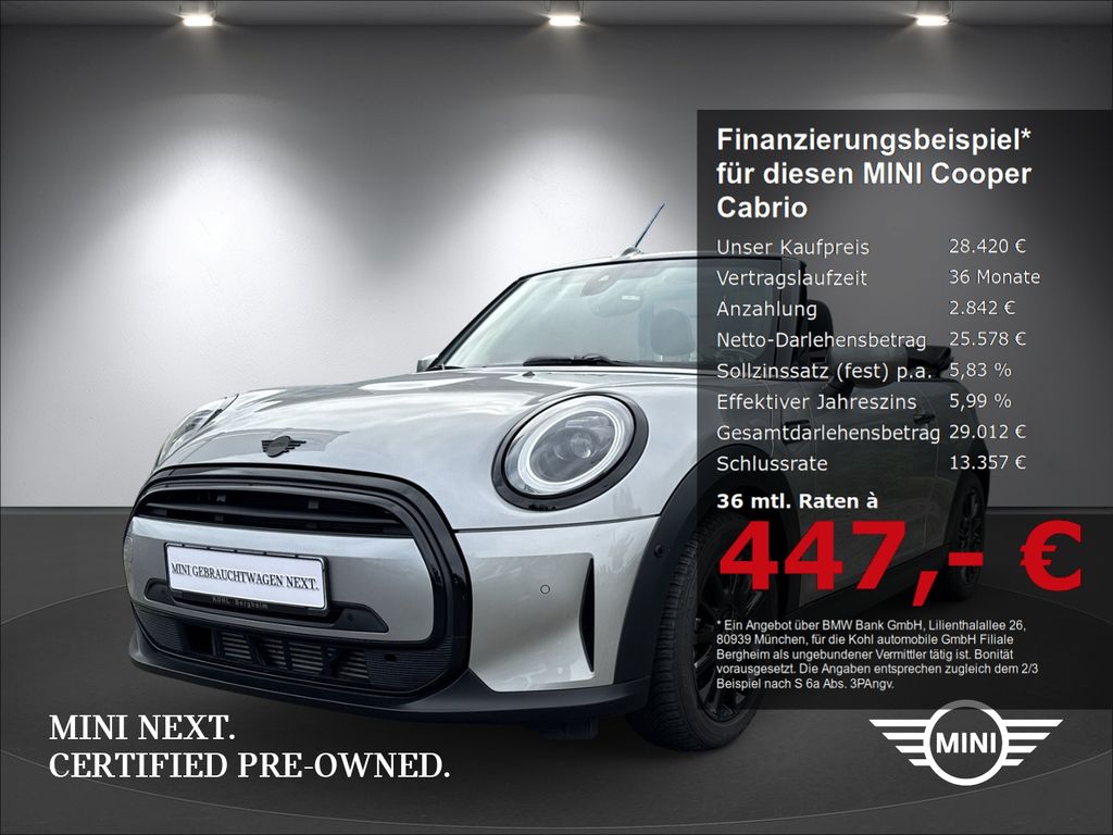Bild des Angebotes MINI Cooper Cabrio Classic Trim Harman Kardon Head Up