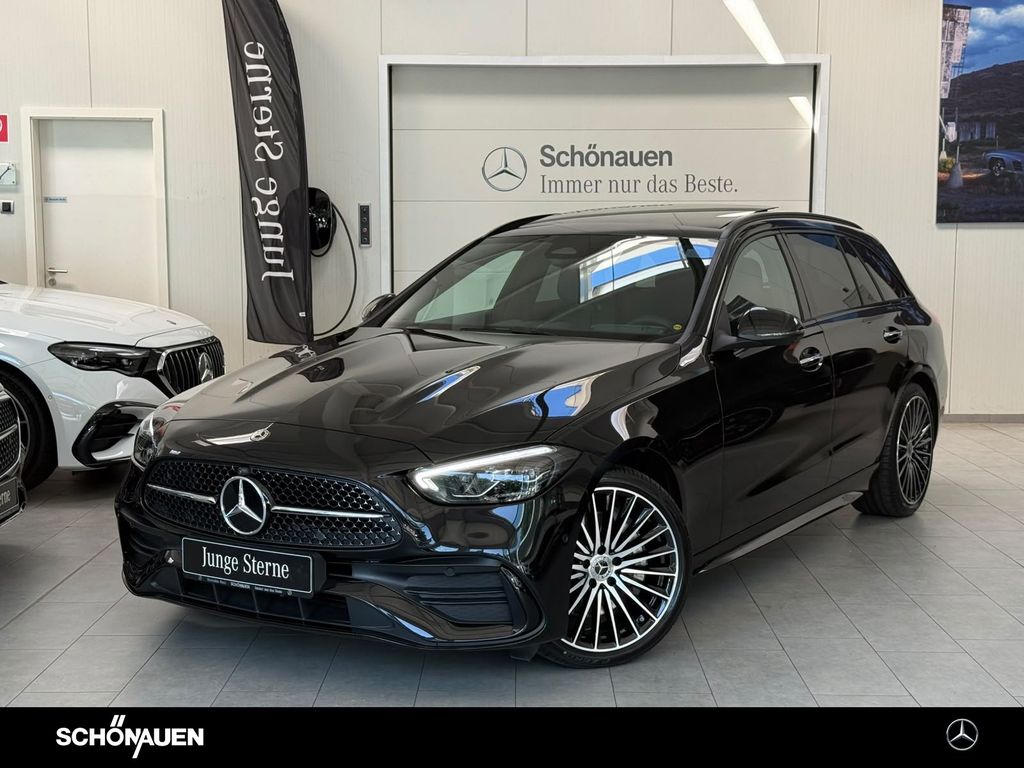 Bild des Angebotes Mercedes-Benz C 300 d T AMG+NIGHT+AHK+BURM3D+PANO+19"+STZKLIMA