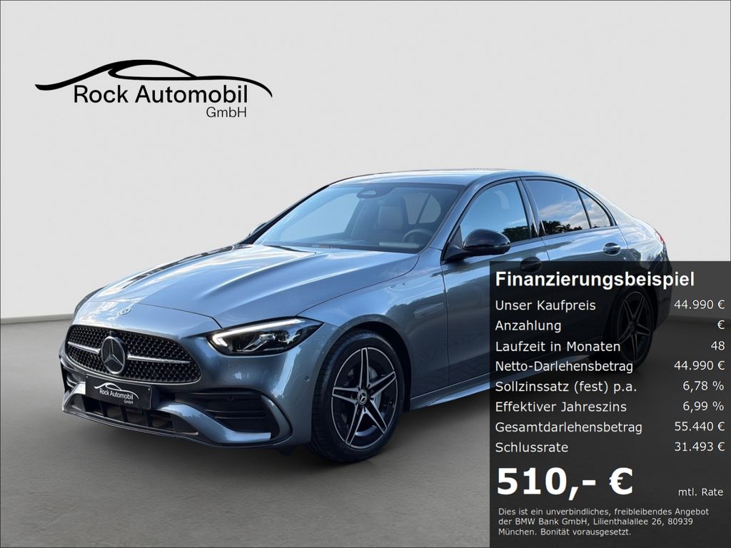 Bild des Angebotes Mercedes-Benz C 180 9G Edition AMG Line NIGHT LED