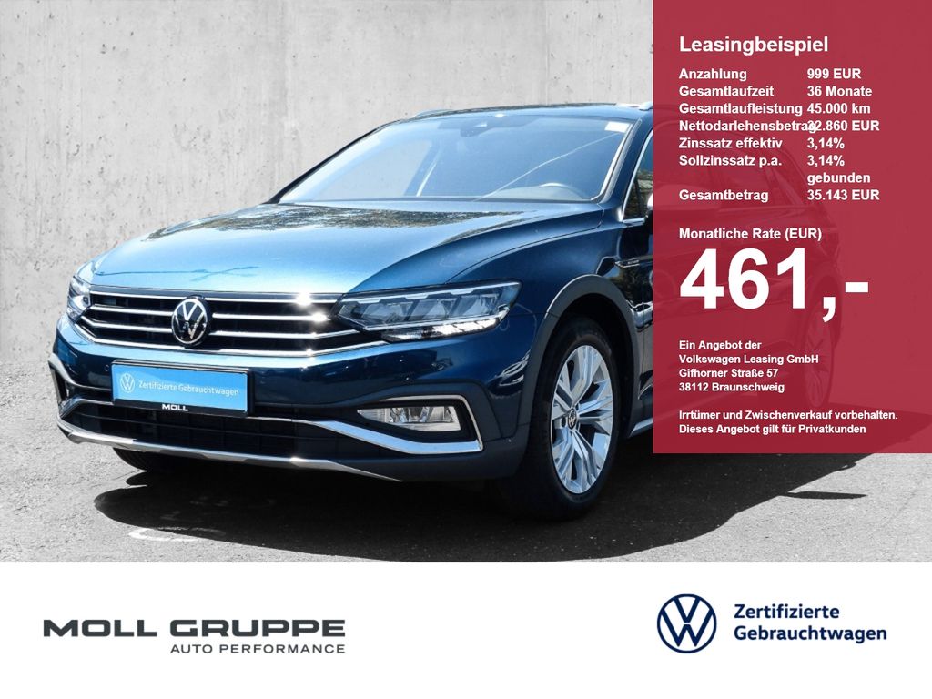 Bild des Angebotes Volkswagen Passat Alltrack Variant 2.0 TDI 4Motion DSG AHK