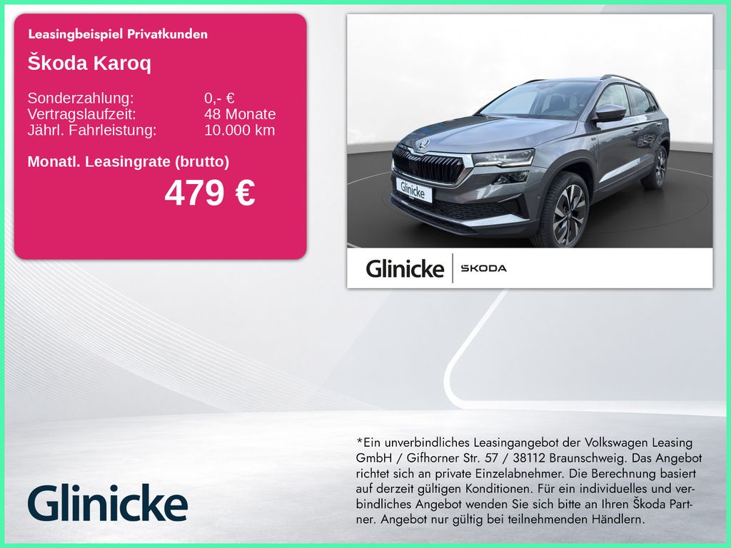 Bild des Angebotes Skoda Karoq 2.0 TDI 4x4 Drive AHK SHZ LED