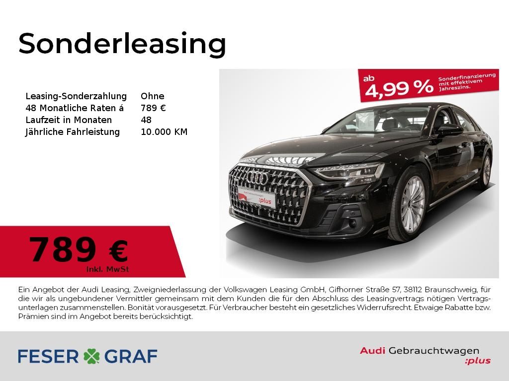 Bild des Angebotes Audi A8 50 TDI qu.,Matrix,Leder,Pano,Allradlenkung
