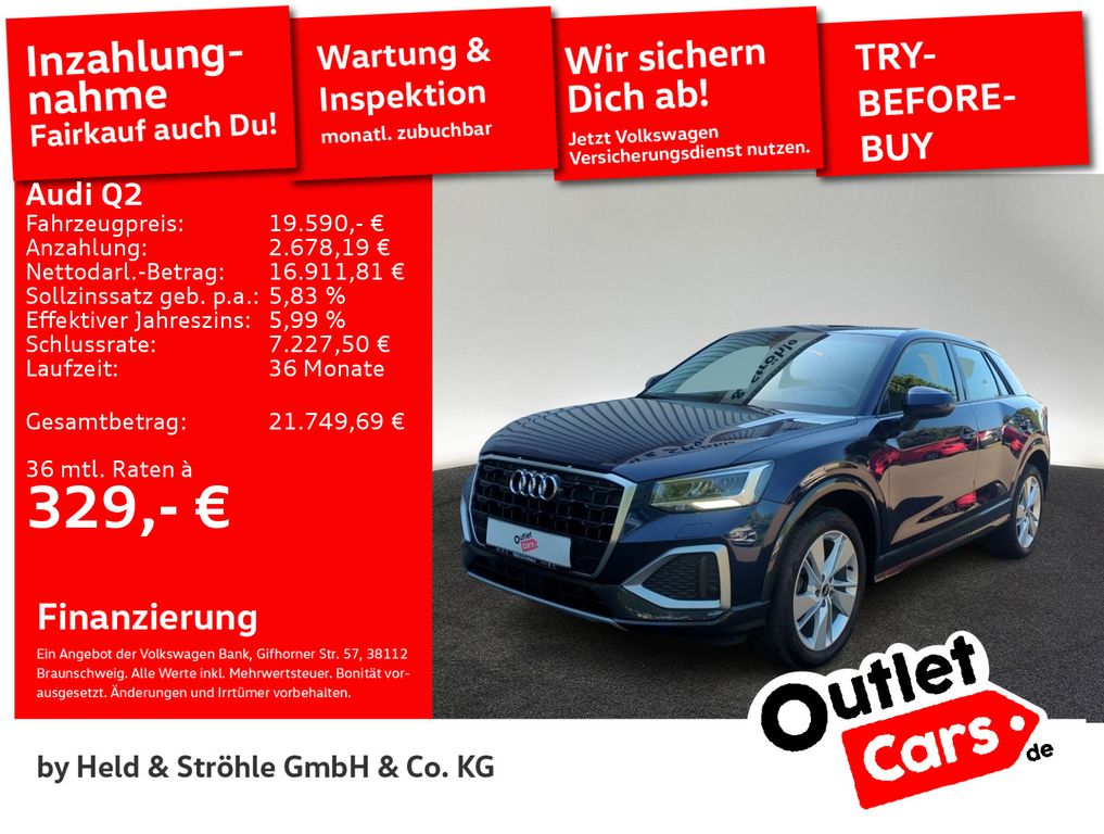 Bild des Angebotes Audi Q2 35 TFSI advanced 18 LED NAVI PDC SHZ