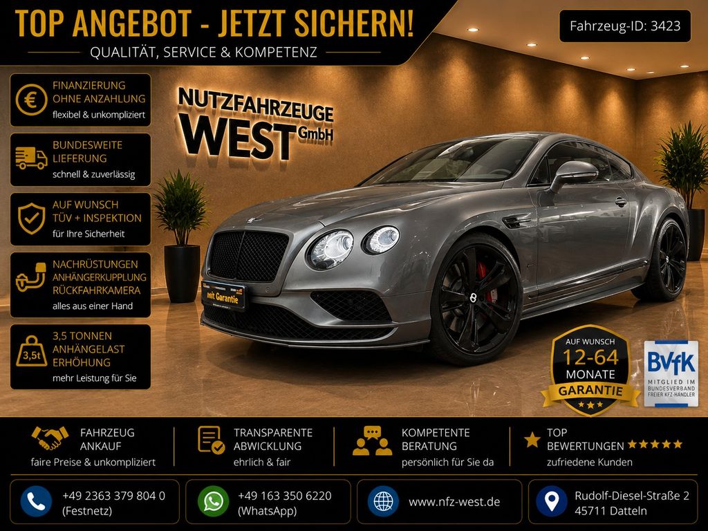 Bild des Angebotes Bentley Continental GT 6.0 W12 Speed 4WD *Naim*Massage*