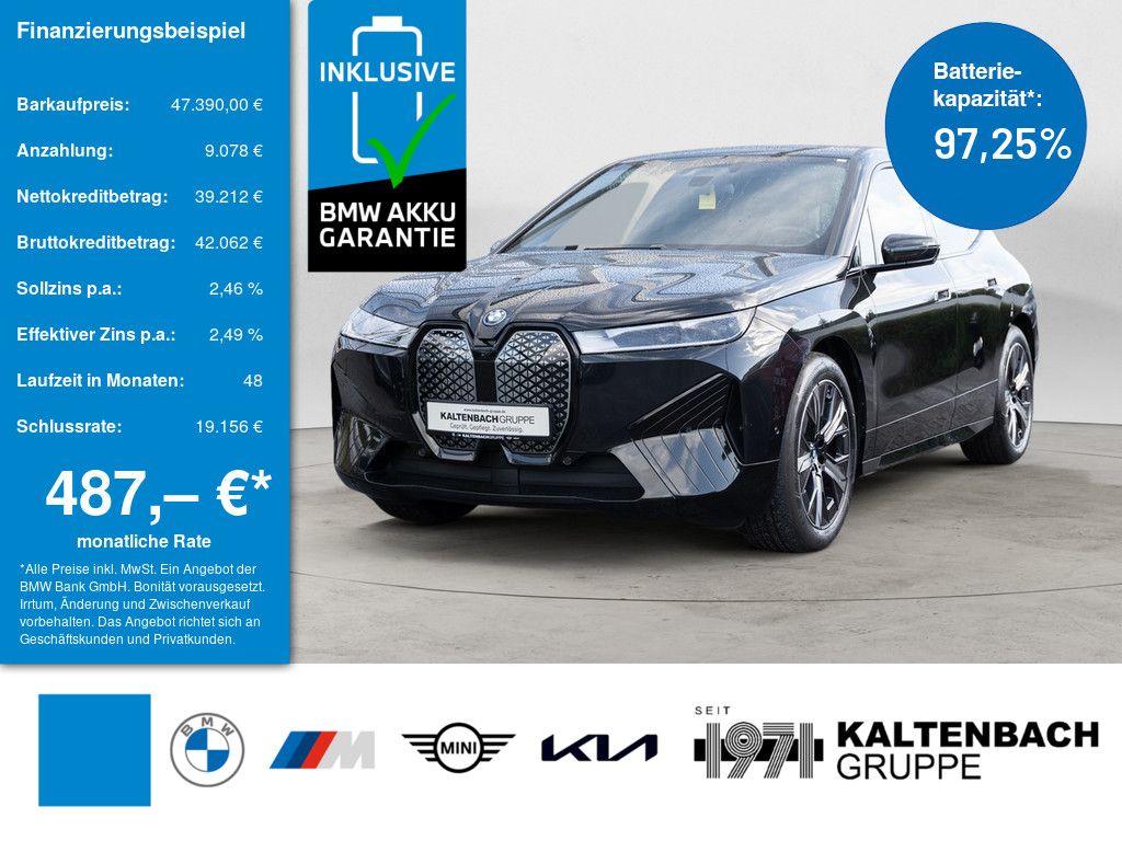 Bild des Angebotes BMW iX xDrive40 HUD 360° LED ACC NAVI KAMERA SHZ PDC