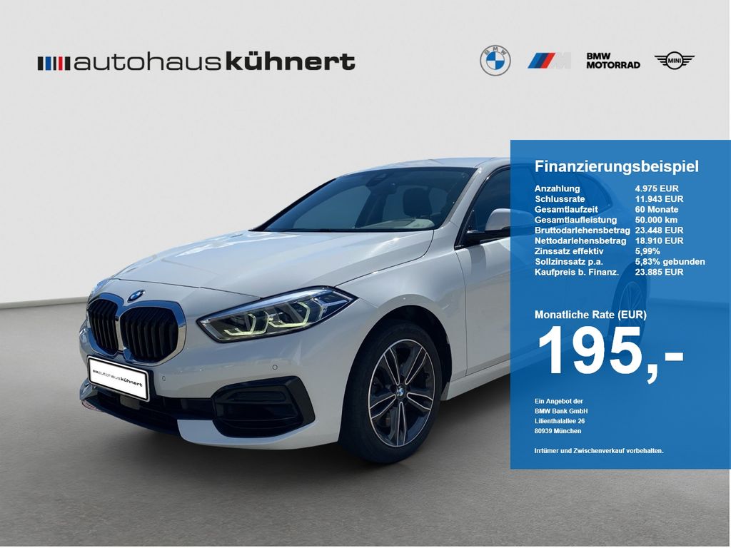 Bild des Angebotes BMW 120i Aut. Sport Line LED/SpurAss/HiFi/Tempomat
