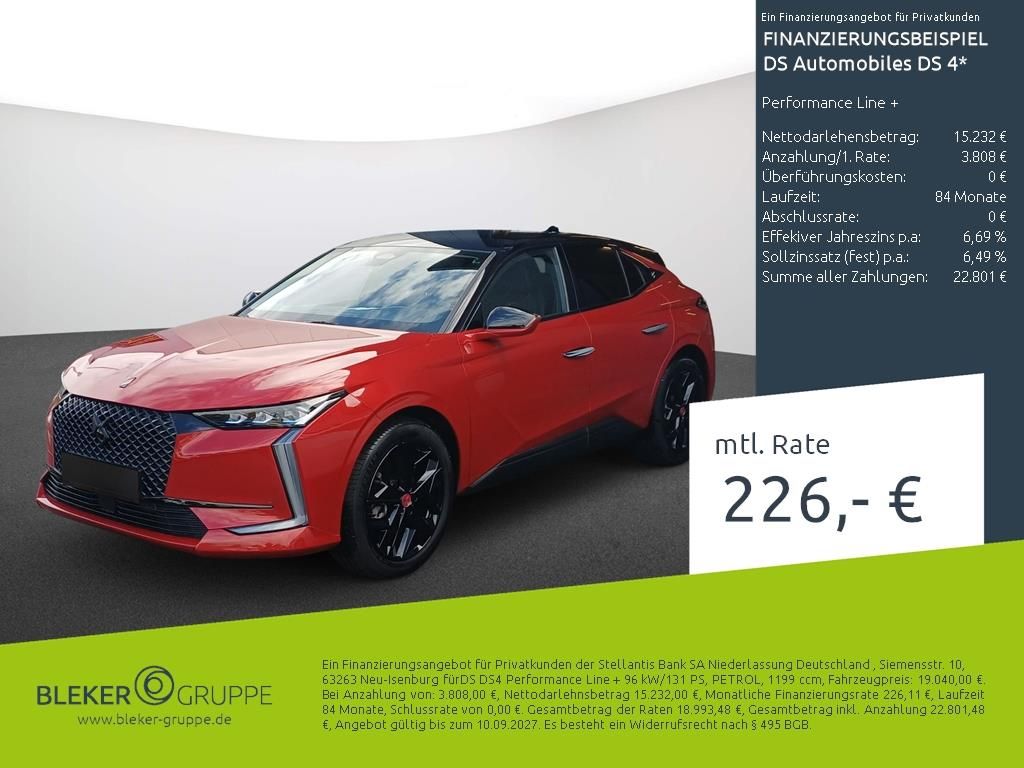 Bild des Angebotes DS Automobiles DS4 Performance Line +