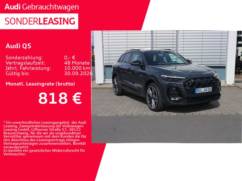 Bild des Angebotes Audi Q5 SUV TDI quattro S tronic S line*MEMORY*PANO*