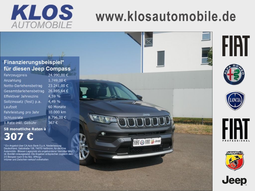 Bild des Angebotes Jeep Compass ALTITUDE e-HYBRID 1.5l 130PS AT SICHERHE