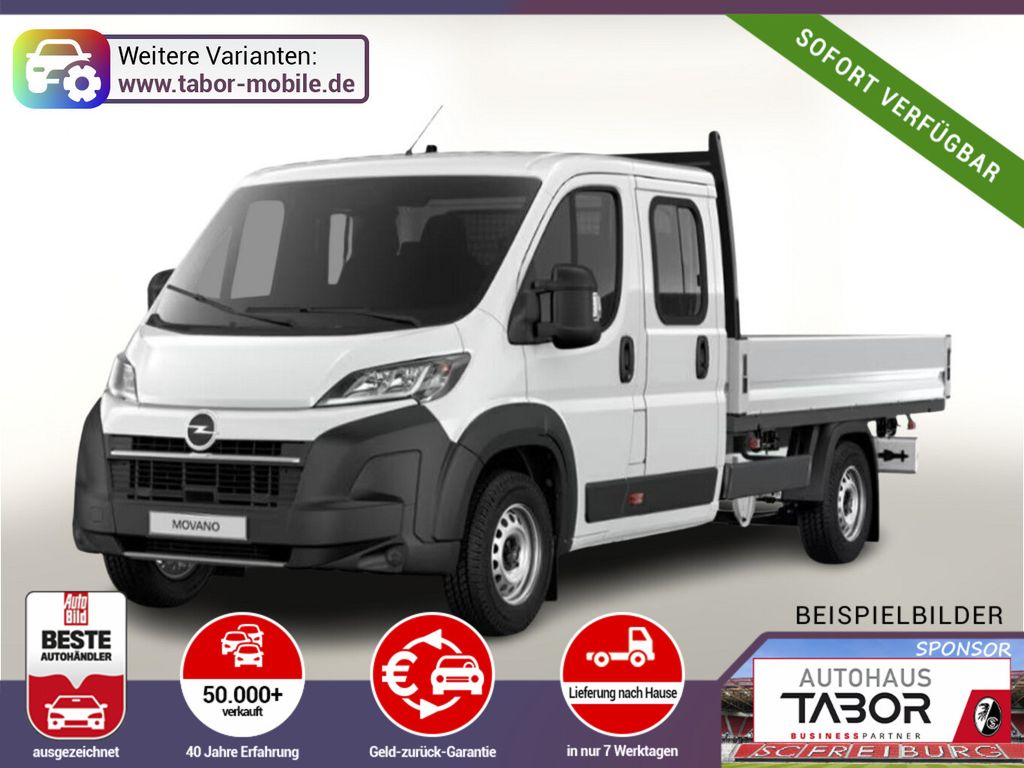 Bild des Angebotes Opel Movano Pritsche Doka 35+ L4 AppleC Kam UVP-43%*
