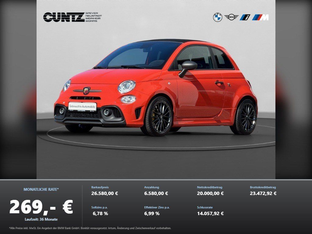Bild des Angebotes Abarth 500 Cabrio 695 C Sportauspuffanlage Carplay Brem