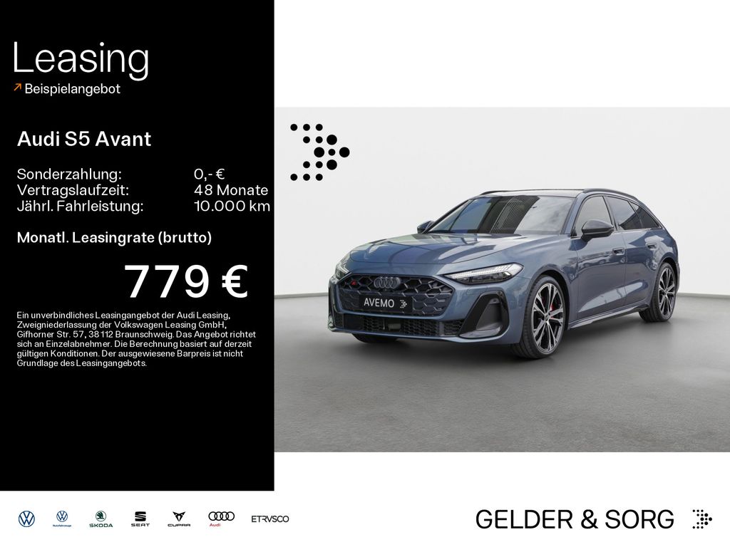 Audi S5 Avant TFSI S line Matrix*B&O*Pano*HuD*3D+360°