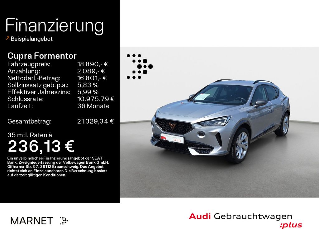 Bild des Angebotes Cupra Formentor 1.4 e-Hybrid OPF*Navi*LED*Alu*PDC*FPK-