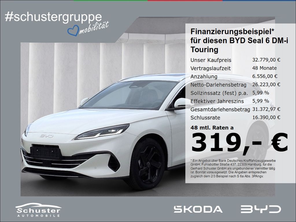 Bild des Angebotes BYD Seal 6 DM-i Touring Comfort eHyb*Panodach 360°Ka
